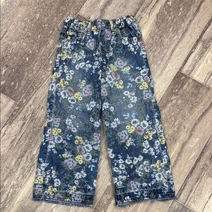 GAP Kids Floral Denim Pants
